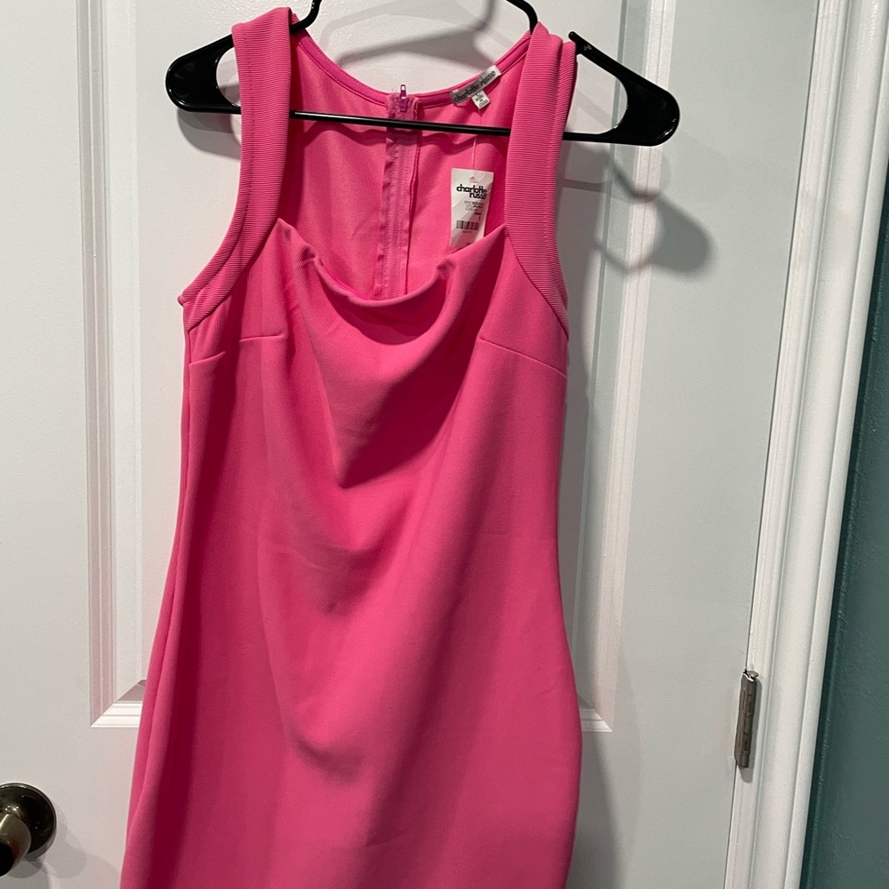 Pink dress . Charlotte Russe brand .